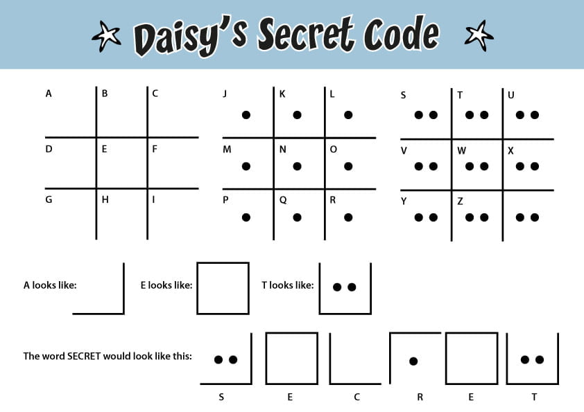 Daisy's Secret Code