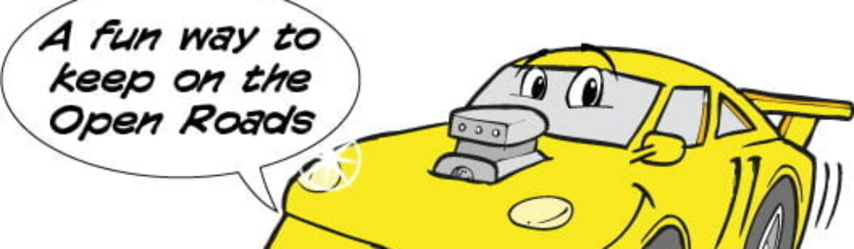 22. A fun way to keep on the Open Roads