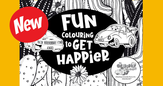 New resource: Fun Colouring to Get Happier