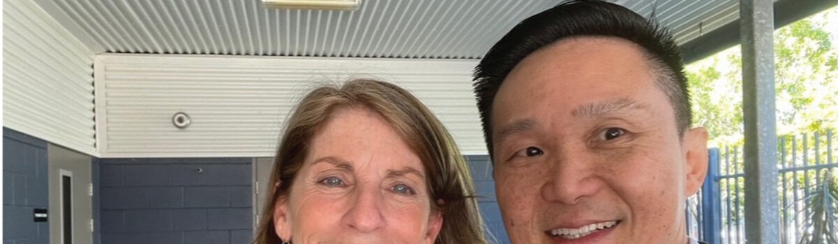 Overseas visit to Mudgeeraba State Special School