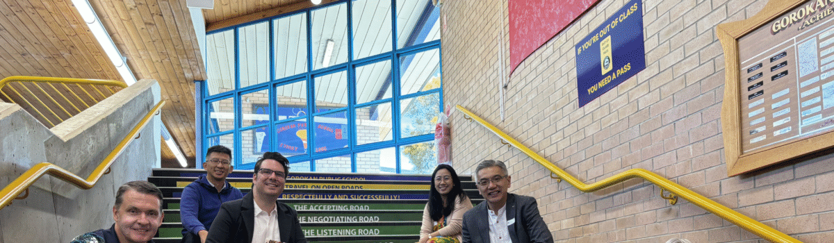 Singapore and the Get Happier School visit, November, 2025